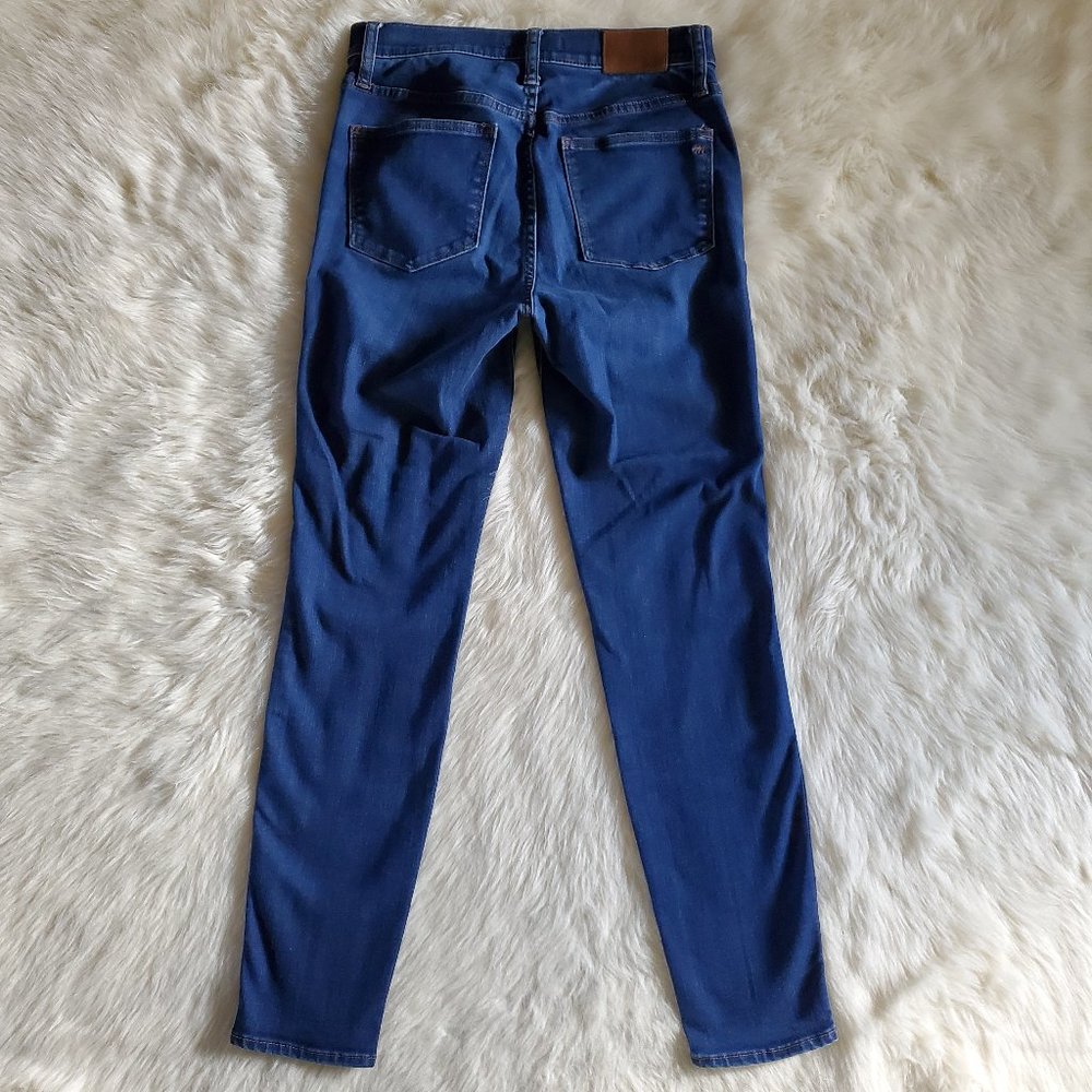 Madewell 10 Inch High Rise Skinny Jeans in Tarren Wash Thermolite Size 27 - Picture 4 of 15